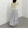 段ティアードイレヘムスカート