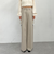 ベルト付サイドカットスラックス