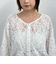コード刺?レースブラウス