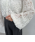 コード刺?レースブラウス