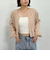 ’シャーリング２ｗａｙブラウス’