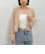 ’シャーリング２ｗａｙブラウス’