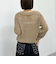 透かしポロニットカーディガン