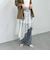 レイヤードイレヘムレースキャミワンピース