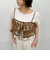 レース刺繍ビスチェ