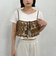 レース刺繍ビスチェ