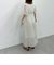 小花柄フレアスリーブワンピース