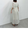 小花柄フレアスリーブワンピース
