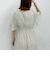 小花柄フレアスリーブワンピース