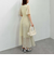 小花柄フレアスリーブワンピース