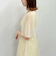 小花柄フレアスリーブワンピース