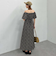 小花柄２ｗａｙオフショルワンピース