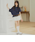 ’アソートボーダーオフショルＴＥＥ’
