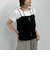 コットンレースピンタックビスチェ