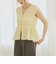 【ＳＥＴ　ＵＰ対応】ギャザーストライプノースリブラウス