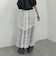 ２ｗａｙイレヘムレースティアードスカート