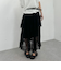 ２ｗａｙイレヘムレースティアードスカート