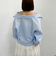 ２ｗａｙオフショルストライプシャツ