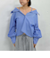 ２ｗａｙオフショルストライプシャツ