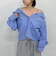 ２ｗａｙオフショルストライプシャツ