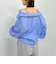 ２ｗａｙオフショルストライプシャツ