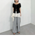 花柄アソートワッフルカットＴＯＰＳ