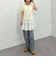 花柄アソートワッフルカットＴＯＰＳ