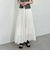 シアーシャーリングティアードスカート