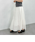 シアーシャーリングティアードスカート