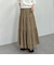 シアーシャーリングティアードスカート