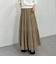 シアーシャーリングティアードスカート