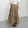 シアーシャーリングティアードスカート