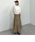 シアーシャーリングティアードスカート