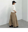 シアーシャーリングティアードスカート