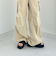 厚底タッセルサンダル