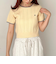 ワンポイントハリヌキニット