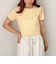 ワンポイントハリヌキニット