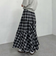 バイヤスチェックギャザースカート