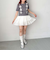 麻タッチアーガイルニット