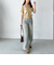 麻タッチアーガイルニット