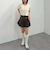 チノプリーツミニスカート