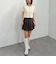 チノプリーツミニスカート