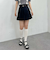 チノプリーツミニスカート