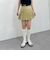 チノプリーツミニスカート