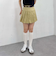 チノプリーツミニスカート