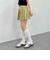 チノプリーツミニスカート