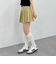 チノプリーツミニスカート