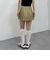 チノプリーツミニスカート