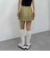 チノプリーツミニスカート