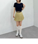 チノプリーツミニスカート